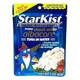 Starkist Chunk White Albacore Tuna in Water, 3-Ounce Pouches (Pack of 24)