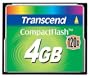 TS4GCF120 - TRANSCEND 4GB CF CARD (120X, TYPE I )