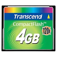 Transcend Compact Flash CF Speicherkarte 120x 4 GB