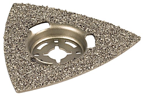 Wolfcraft 3994000 Delta-Schleifplatte HM-bestreut