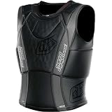 Troy Lee Designs BP 3800-HW Vest Youth Undergarment MotoX Motorcycle Body Armor W/ Free B&F Heart Sticker Bundle – Black / Large : Motorcycle Body Armor Vest. Picture