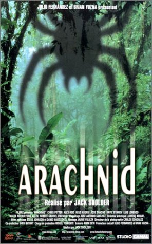 Arachnid dvd, Film dvd Arachnid