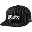 Fox Racing Protocol Fitted Men's Flexfit Sportswear Hat - Black Pinstripe