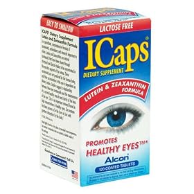 ICaps Lutein & Zeaxanthin Formula, Coated Tablets, 120 coated tablets