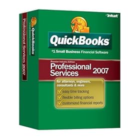 QuickBooks Premier Professional Services Edition 2007 [OLDER VERSION]