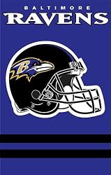 Baltimore Ravens Applique Banner Flag