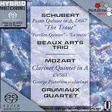 Review Grumiaux Quartet  / Mozart - Clarinet Quintet; Schubert - Trout Quintet