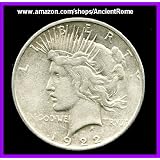 VARIOUS DATES and QUALITY. ONE PEACE SILVER DOLLAR