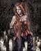 Victoria Frances (Red Basque) Art Poster Print - 16" X 20"