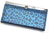 Blue LEOPARD Leomuster GELDBEUTEL
