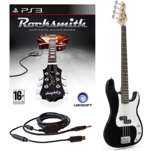 Rocksmith (PS3) + Electric G-4 Bass Guitar in 
