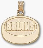 Boston Bruins 'Bruins Puck' Pendant - 14KT Gold Jewelry