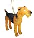 4" AKC Airedale Terrier Dog Christmas Ornament #86095