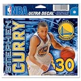 Stephen Curry - Golden State Warriors 5x6 Cling Decal