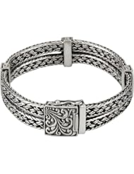 Sterling Silver 15.75MM Fashion 7inch Bracelet: 7 Inch