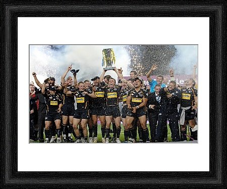 Framed Print of Rugby League - engage Super League Grand Final - St Helens v Leeds Rhinos - Old from PA Photos
