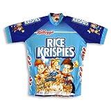 World Jersey's Men's Kellogg's Rice Krispies Short Sleeve Cycling Jersey