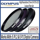 High Resolution 37mm UV-CPL-FLD 3-piece Filter Set (UV, Fluorescent, Polari ....