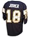 Autographed Charlie Joiner San Diego Chargers Throwback Blue Jersey
