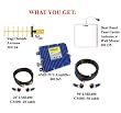 Wilson Single Band 1850-1990 MHz In-Building Amplifier with Outside and Inside antenna and 20 and 50 feet CM400 cables