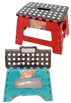 SMALL FOLDING STEP STOOL KITCHEN GARAGE HOME STORE