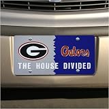 Georgia Bulldogs/Florida Gators House Divided Mirror License Plate