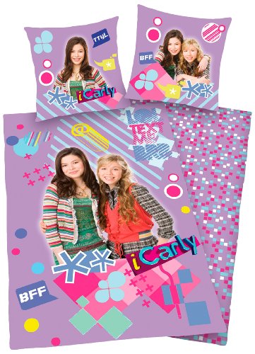 Herding 441288050 Bettw&auml;sche ICarly / 80 x 80 + 135 x 200 cm / Linon Preisvergleich