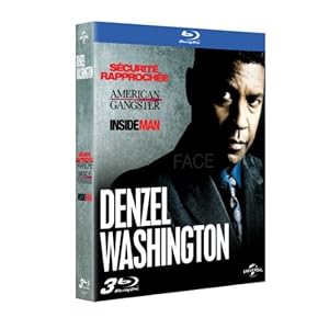 Denzel Washington - Coffret - Sécurité rapprochée + American Gangster + Inside Man [Blu-ray]