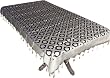 Table Topper Organza Silk Cloth 44 x 72 inches (btc194)