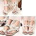 Start Women Comfortable Summer Bohemia Sandals Clip Toe Beachshoes Herringbone Shoes