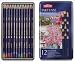 Derwent Inktense Watersoluble Ink Pencils- Set of 12 Colors