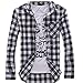 Orangetime Men Long-Sleeve Plaid Shirt