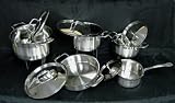 All-Clad Stainless Steel 10-Piece Cookware Set