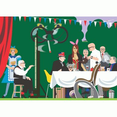 A Mad Tea-Party by Clifford Richards (Ltd Ed Print)||EVAEX
