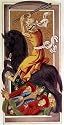 Posters: Death tarot card from the Gringonneur pack Italian Art Print (59 x 30 cm)