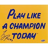 Steiner Sports NCAA Tony Rice Play Like A Champion Autographed 8-by-10-Inch Photograph