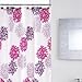 Read Dahlia Shower Curtain with Hooks Details Dahlia Shower Curtain with Hooks