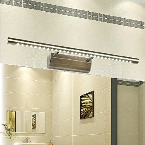Nexium Bronze Vintage Style LED Bath Vanity Lighting Cabinet Mirror Lighting - Modle: 5532 (Cool white, 7W)