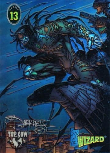 1996 Wizard Magazine Chromium Series #13 The Darkness Holochrome