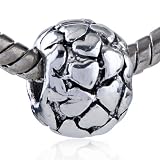 Heart Ball European Bead Fit Pandora Bead Charm & Bracelet