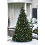 Pre-Lit Pull-Up Christmas Tree, Clear