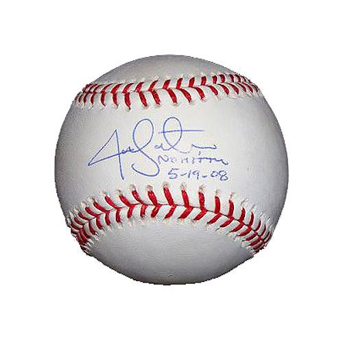 Boston Red Sox Jon Lester Autographed Baseball Inscribed No Hitter 5/19/08