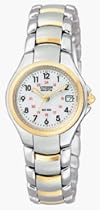 Citizen Eco-Drive Women's Silhouette Two-Tone Watch #EW1174-51B