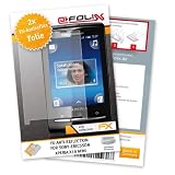 Produkt-Bild: 2 x atFoliX FX-Antireflex Displayschutzfolie f&uuml;r Sony-Ericsson Xperia X10 mini / X-10-mini - Displayschutz antireflektierend! H&ouml;chste Qualit&auml;t - Made in Germany!