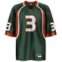 Nike Miami Hurricanes #3 Green Replica Football Jersey