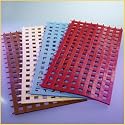 Bodenmatte PVC für Sauna rot