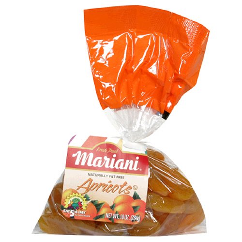 Mariani Mediterranean Apricots, 10-Ounce Units (Pack of 16) by Mariani