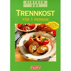 Trennkost f�r 1 Person