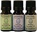 Lavender, Tea Tree, Peppermint 100% Pure Essential Oil- 10 ml (3 pack)