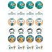Octonauts Style 24 Edible Wafer Paper Fairy/Cup Cake Toppers on an A4 sheet - Birthday Cake and Party Idea - Require Cutting Out